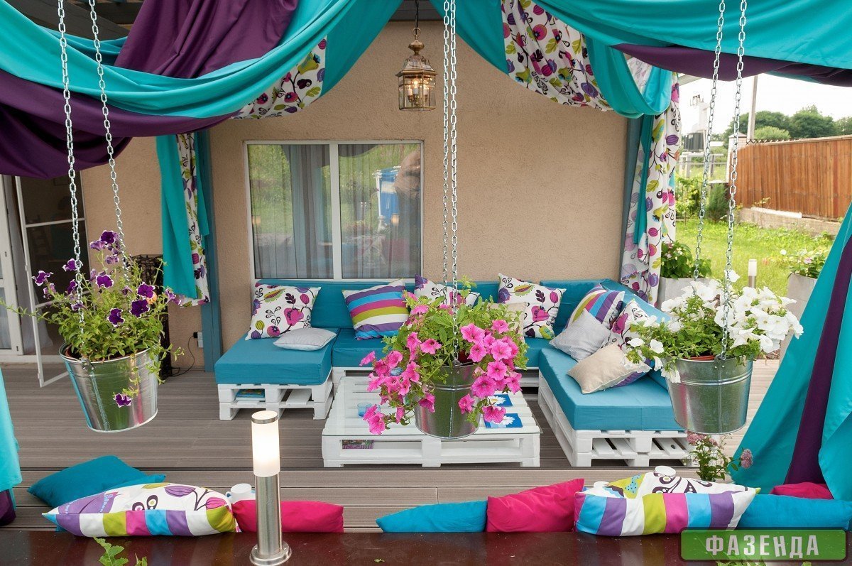 Детская веранда на даче своими руками