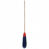 Купить Метла Fit 68049 полипропиленовая круглая с деревянным черенком по низкой цене