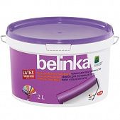 Купить Краска Belinka Latex B1 интерьерная белая 2 л по низкой цене