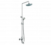 Купить Стойка Bravat Eco F6111147C-A-RUS душевая со смесителем и поворотным изливом по низкой цене