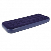 Купить Матрас Relax Flocked Air Bed Single 20411 надувной синий по низкой цене