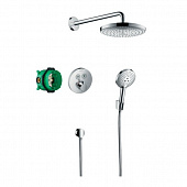 Купить Комплект Hansgrohe Raindance S 27297000 душевой с термостатом по низкой цене