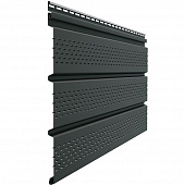 Купить Софит Docke Premium Т4 Графит 3050х305 мм с полной перфорацией по низкой цене