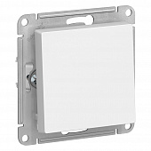 Купить Выключатель одноклавишный Schneider Electric Атлас Дизайн без рамки белый по низкой цене