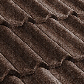 Купить Черепица Metrotile Gallo композитная Кофе по низкой цене