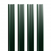 Купить Штакетник Grand Line Satin Ral 6005 М-образный резка 0,5 мм по низкой цене