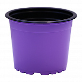 Купить Горшок пластиковый технологический микс d10,5 см 0,46 л по низкой цене