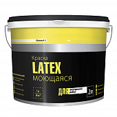 Купить Краска моющаяся Element SE Latex белая акриловая 2 л по низкой цене