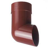 Купить Отвод трубы Docke ПВХ D120/85 мм RAL 3009 Гранат по низкой цене