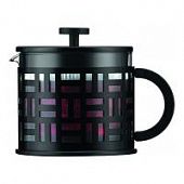 Купить Чайник Bodum Eileen заварочный с прессом, черный, 1,5 л по низкой цене