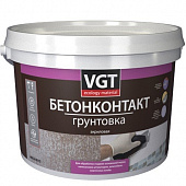 Купить Грунтовка VGT Бетонконтакт ВД-АК-0301 акриловая под штукатурку 3 кг по низкой цене