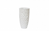 Купить Кашпо Garda Decor ZS-C785-27 жемчужно-белое 33х33х69 см по низкой цене