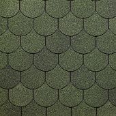 Купить Черепица гибкая Docke PIE Standard Кольчуга зеленая по низкой цене