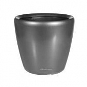 Купить Кашпо Lechuza Classico LS Complete charcoal metallic 43x40 см по низкой цене