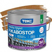 Купить Эмаль-грунт Текс РжавоStop Профи молотковая бронзовая 2 кг по низкой цене