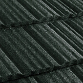 Купить Черепица Metrotile Metroshake II композитная темно-зеленая по низкой цене