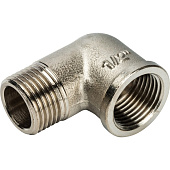 Купить Угольник Stout SFT-0012-000012 1/2 дюйма никелированный с внутренней и наружной резьбой по низкой цене