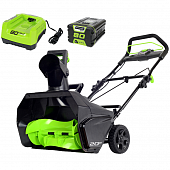 Купить Снегоуборщик Greenworks GD80SBA аккумуляторный по низкой цене