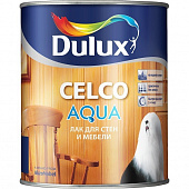 Купить Лак Dulux Celco Aqua 10 на водной основе по дереву матовый 1 л по низкой цене