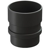 Купить Соединитель трубы Docke ПВХ Lux D141/100 мм графит по низкой цене