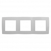 Купить Рамка ЭРА 3 поста белая по низкой цене