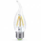 Купить Лампа In-Home Deco Свеча на ветру прозрачная 5W Е27 3000К светодиодная по низкой цене