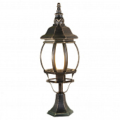 Купить Светильник Elektrostandard GL 1001S Е27 100 Вт черное золото садово-парковый по низкой цене