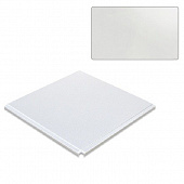 Купить Потолок кассетный Cesal Standart Line Белый матовый 3306 595х595 мм по низкой цене