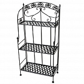 Купить Подставка для цветов металлическая 61x31x117 см по низкой цене