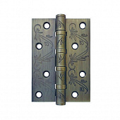 Купить Петля Adden Bau дверная 100X70X2.5 4BB Flo с четырьмя подшипниками Antic Bronze по низкой цене