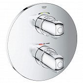 Купить Термостат Grohe Grohtherm 1000 New внешняя часть 19985000 со встроенным преключателем по низкой цене