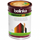 Купить Пропитка Belinka Toplasur UV Plus для древесины 1 л по низкой цене