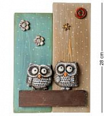 Купить KK-544 Панно КоКо Шамель "Сова" шамот по низкой цене