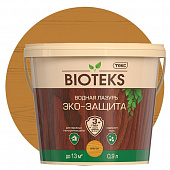 Купить Лазурь Текс Bioteks Эко-Защита водная орегон 0,9 л по низкой цене