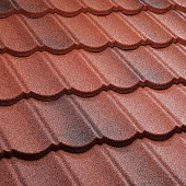 Купить Черепица Decra Classic композитная Античный красный по низкой цене
