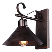Купить Бра Maytoni Iron H104-01-R коричневое E27 60W 220V по низкой цене
