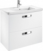 Купить Тумба Roca The Gap подвесная белая, без пенала, зеркала и раковины ZRU9302879 по низкой цене