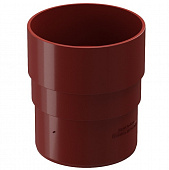 Купить Соединитель трубы Docke ПВХ Standard D120/80 мм красный по низкой цене