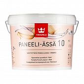 Купить Лак Tikkurila Paneeli-Assa 10 для стен и потолков матовый 9 л по низкой цене