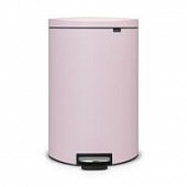 Купить Бак Brabantia FlatBack+ мусорный, минерально-розовый, 40 л по низкой цене