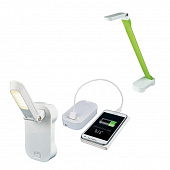 Купить Лампа Uniel TLD-530 Green-White зеленая с белым LED 4W настольная по низкой цене