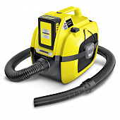 Купить Пылесос Karcher аккумуляторный WD1 Compact Battery Set 18 В 1х2,5 Ач Li-Ion 7 л по низкой цене