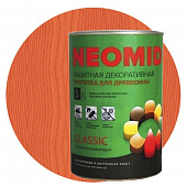 Купить Пропитка Neomid Bio Color Classic для древесины Рябина 0,9 л по низкой цене