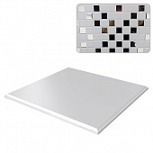 Купить Потолок кассетный Cesal К90 Мозаика белая 051D объемный 300х300 мм по низкой цене