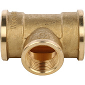 Купить Тройник Stout переходной SFT-0021-001341 1х3/4х1 дюйм с внутренней резьбой по низкой цене