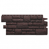 Купить Панель Docke Burg фасадная Темная 946х445 мм по низкой цене