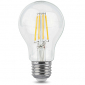 Купить Лампа Gauss 102802206 Filament A60 6W E27 4100К светодиодная по низкой цене