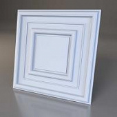 Купить Стеновая 3D панель Relieffo Mirror 035 из пенополиуретана 600x600x30 мм по низкой цене