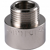 Купить Переходник Stout SFT-0008-001238 1/2х3/8 дюйма никелированный с внутренней и наружной резьбой по низкой цене