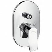 Купить Смеситель Hansgrohe Metris 31484000 для ванны по низкой цене